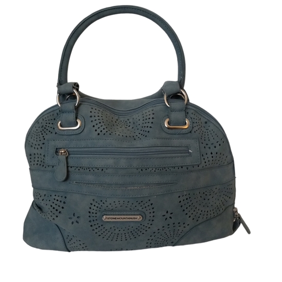Stone mountain slate blue handbag - Picture 1 of 11